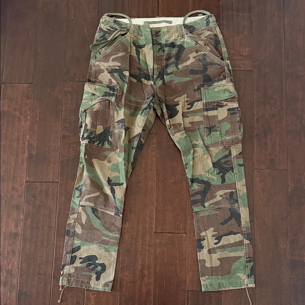 Polo by Ralph Lauren Men's Camo Cargo Pants - Green/Brown